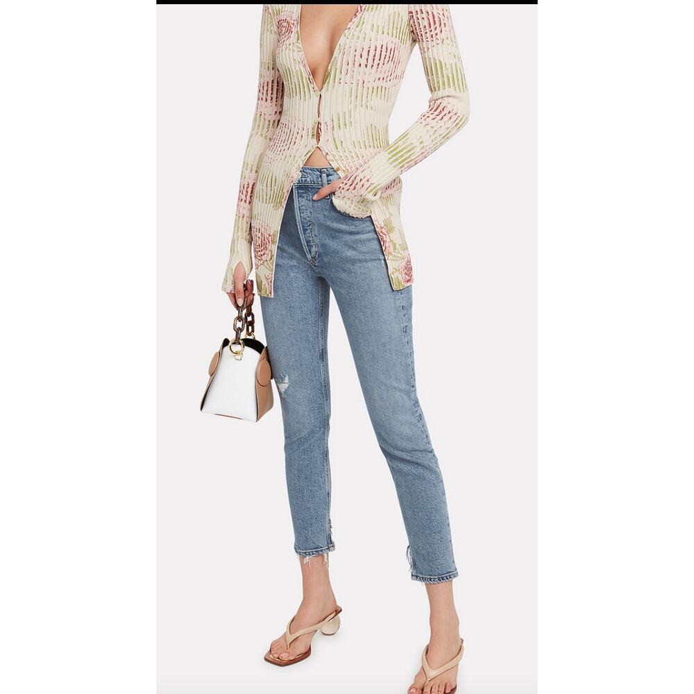 Agolde nico hi-rise skinny jeans 32